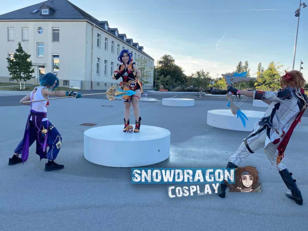 SnowDragon: Genshin Impact Chisana Cosplay