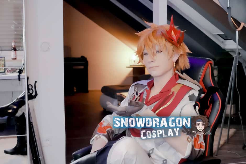 SnowDragon: Genshin Impact Childe Cosplay
